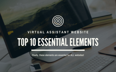 The 10 Essential Elements For Your Virtual Assistant Website!
